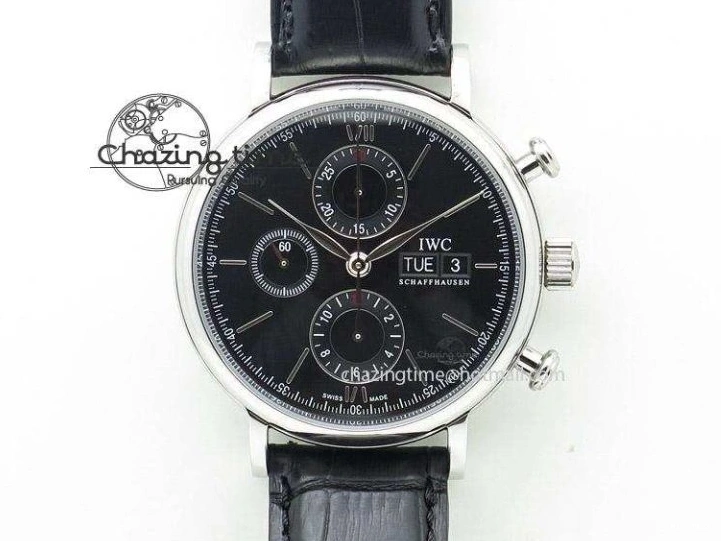 MIROTIME 0218 Aquatimer Chrono IW376803 V6F 1:1 Best Edition Gray Dial on Rubber Strap A FlexibleFit 7153